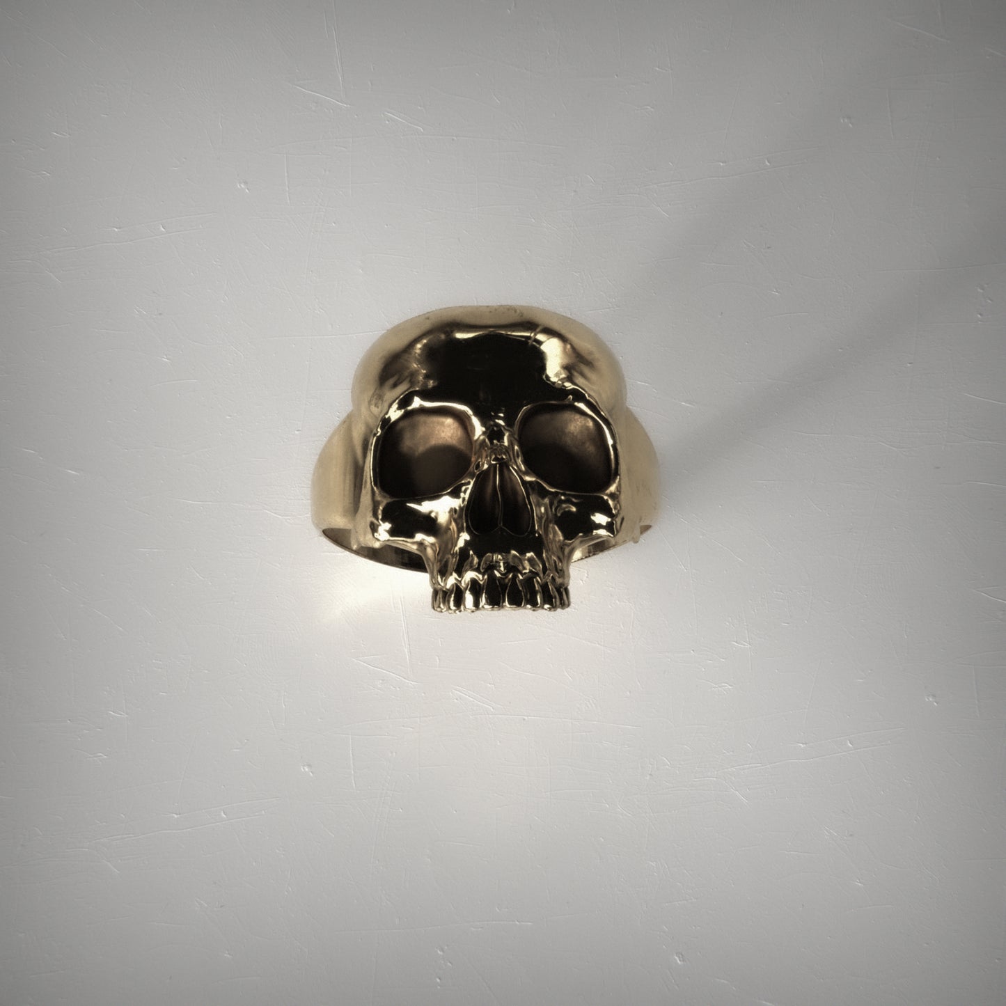 Gold Skull Ring