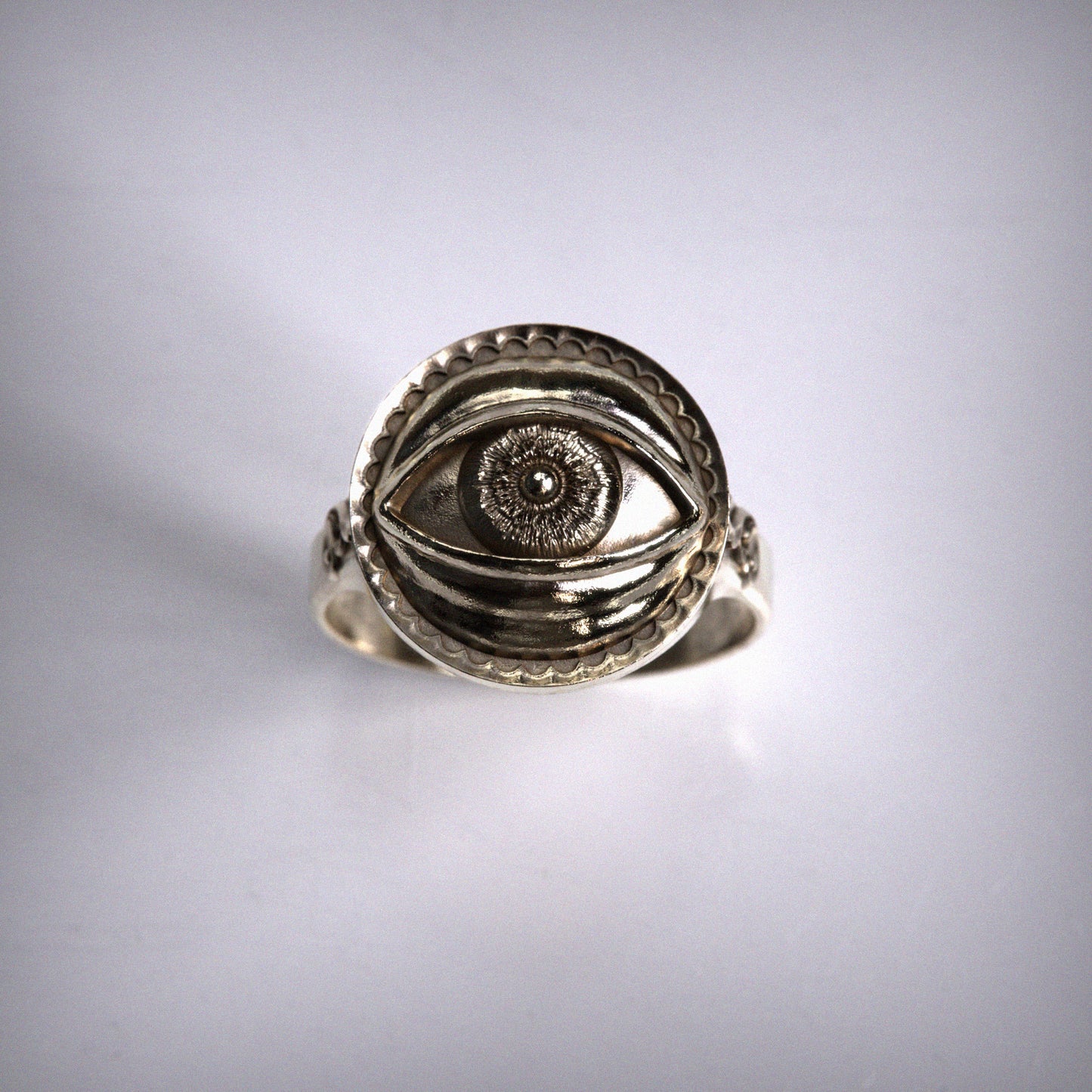 Gold Eye Ring