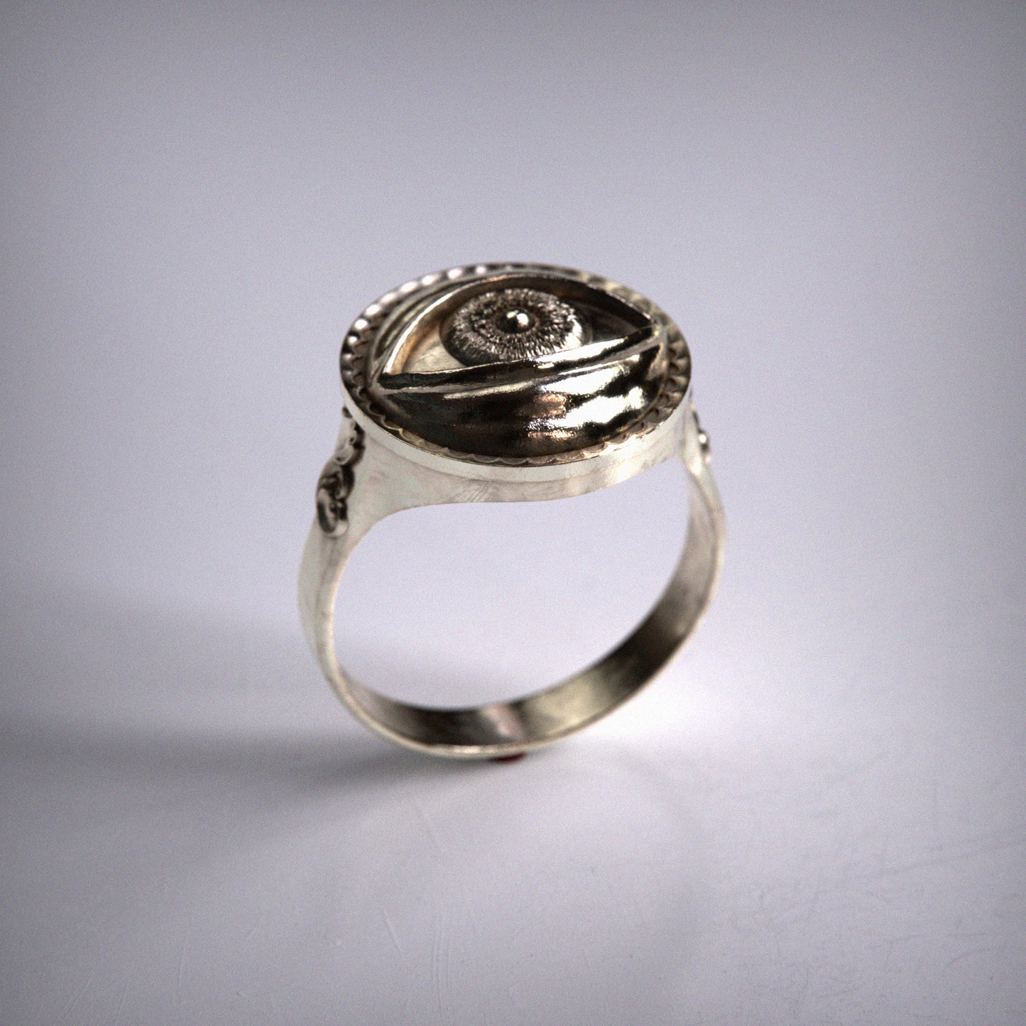 Gold Eye Ring