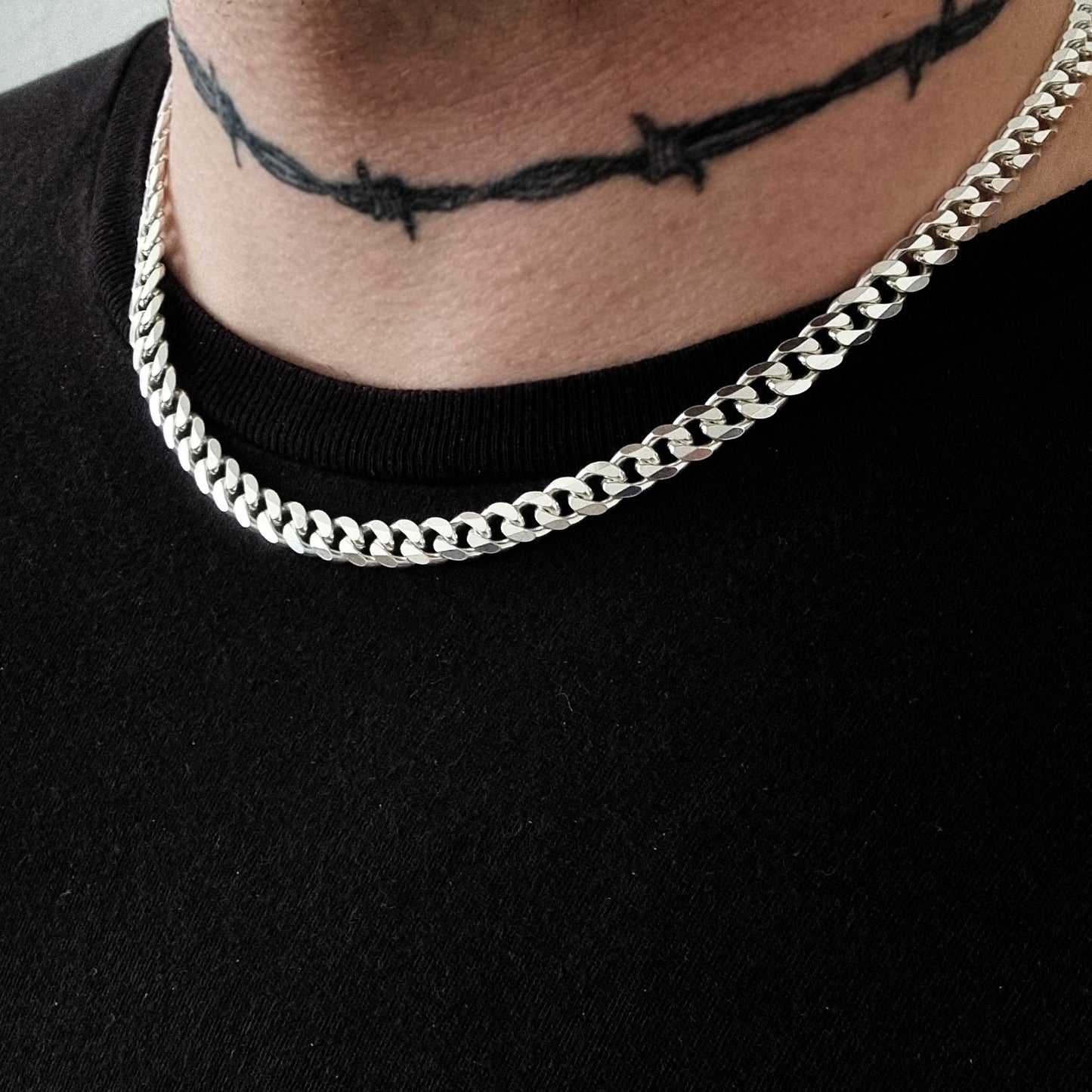 Sterling Silver Curb Chain
