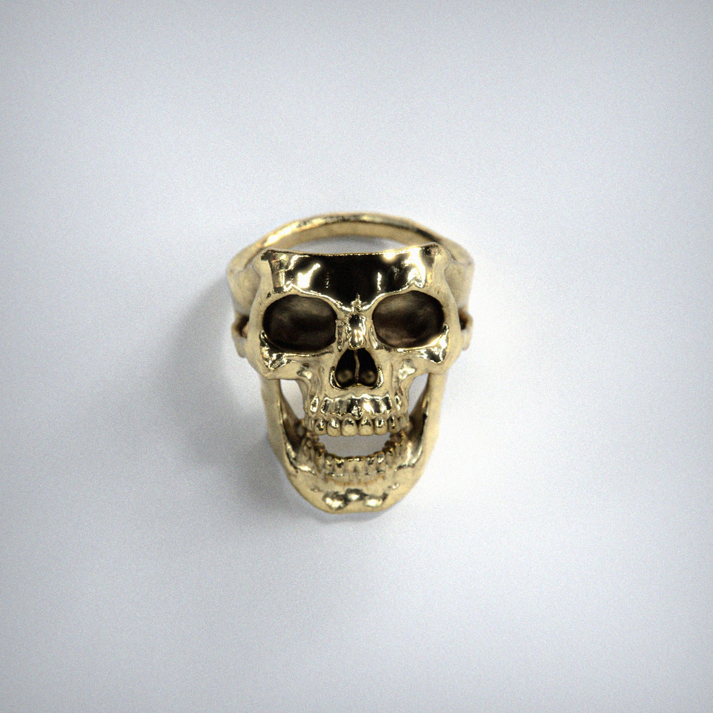 Gold Skull Ring