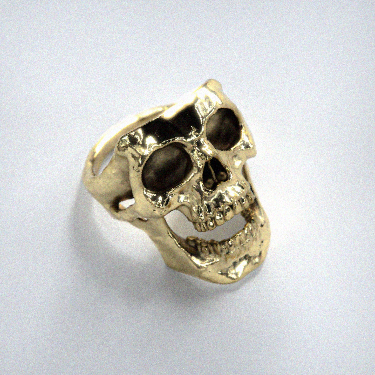 Gold Skull Ring