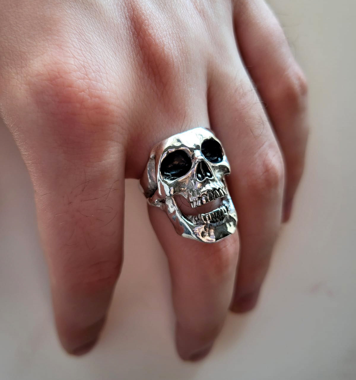 Sterling Silver Skull Ring