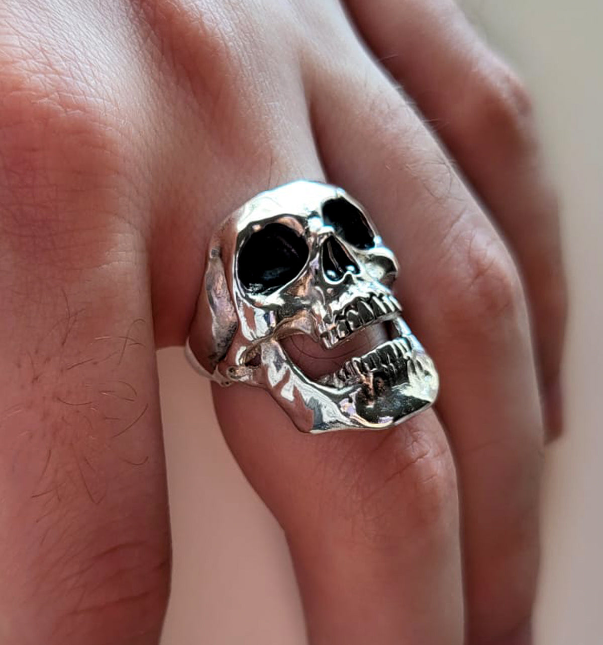 Sterling Silver Skull Ring