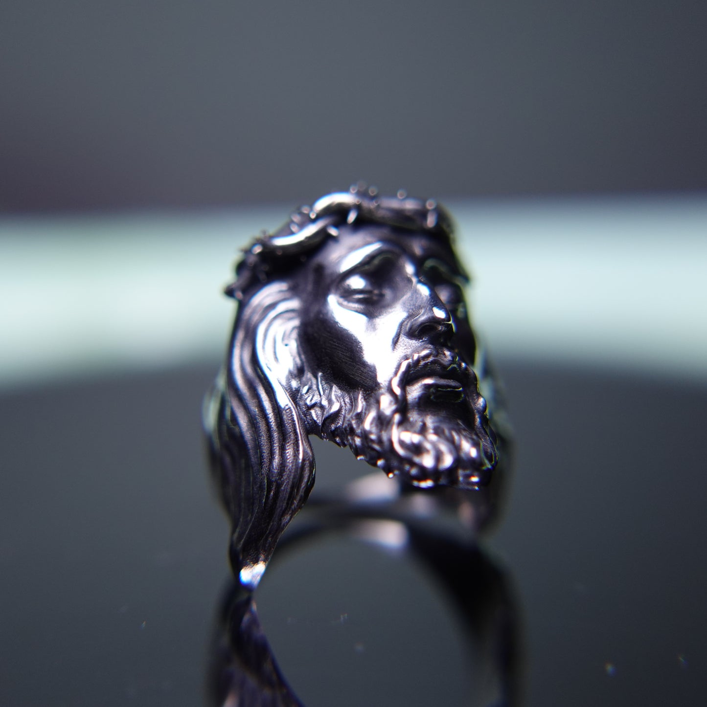 Anguish Ring Sterling Silver