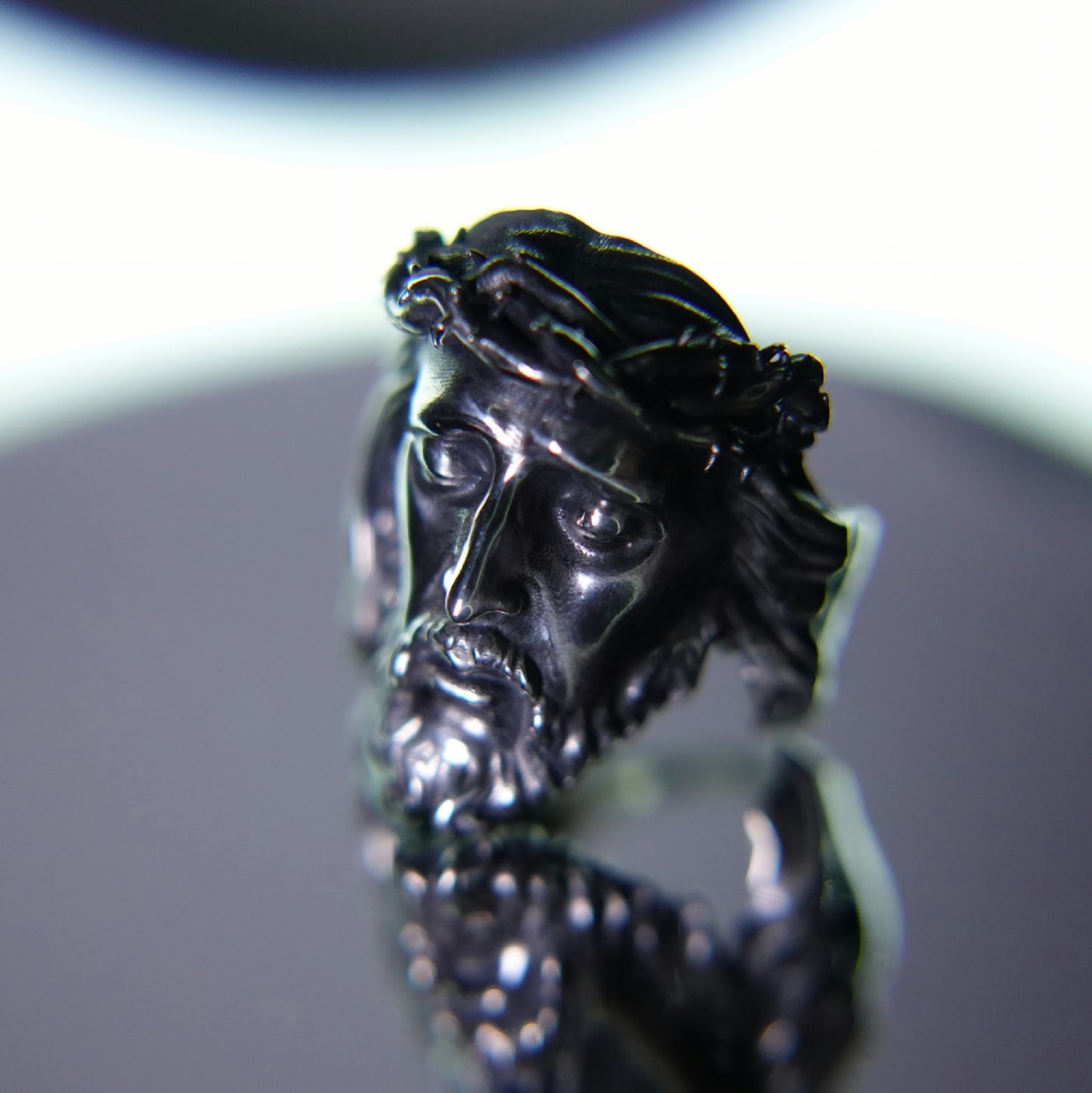 Anguish Ring Sterling Silver