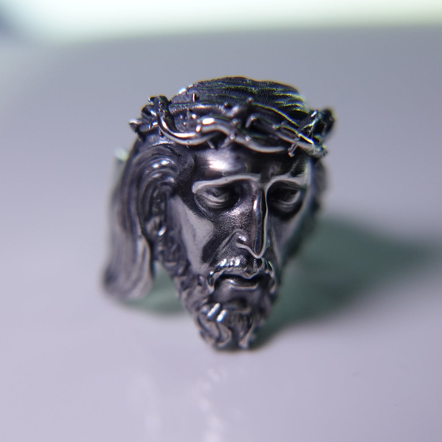 Anguish Ring Sterling Silver