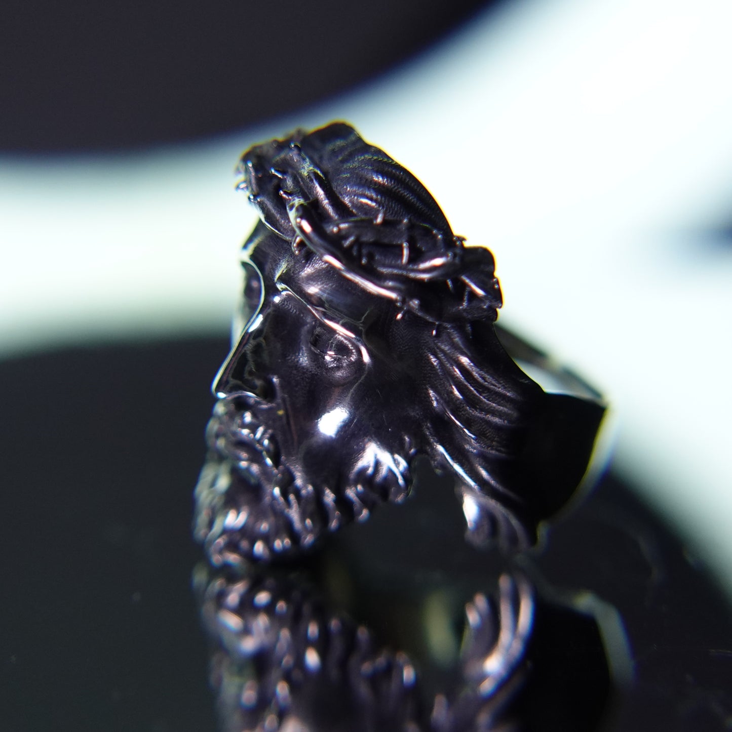 Anguish Ring Sterling Silver